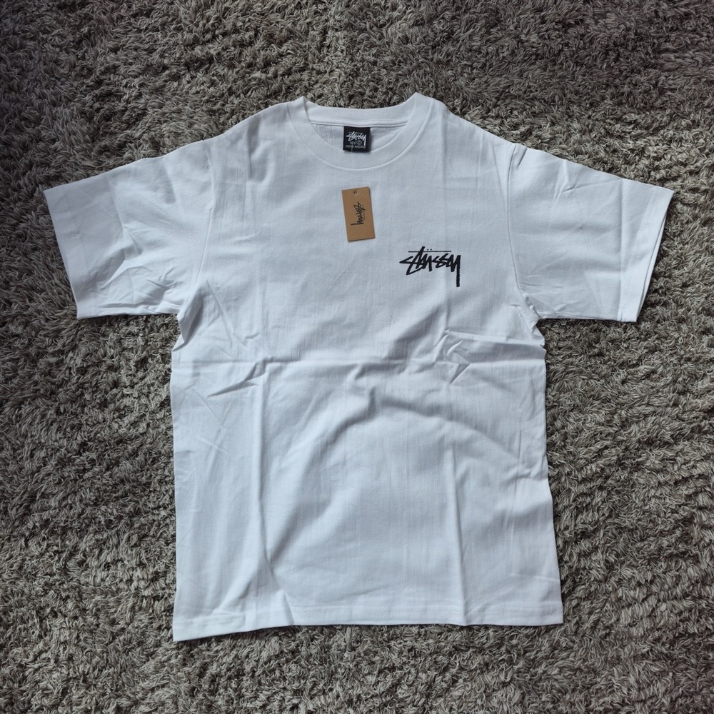 Stussy classic T-shirt white - Picture 2 of 5
